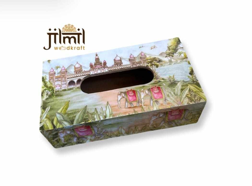 Premium Tissue Box Main Close Up
