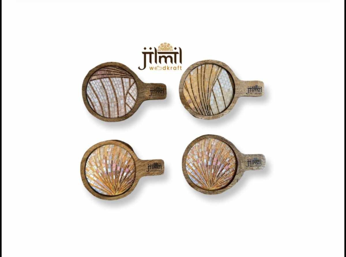 Mini badminton platter 