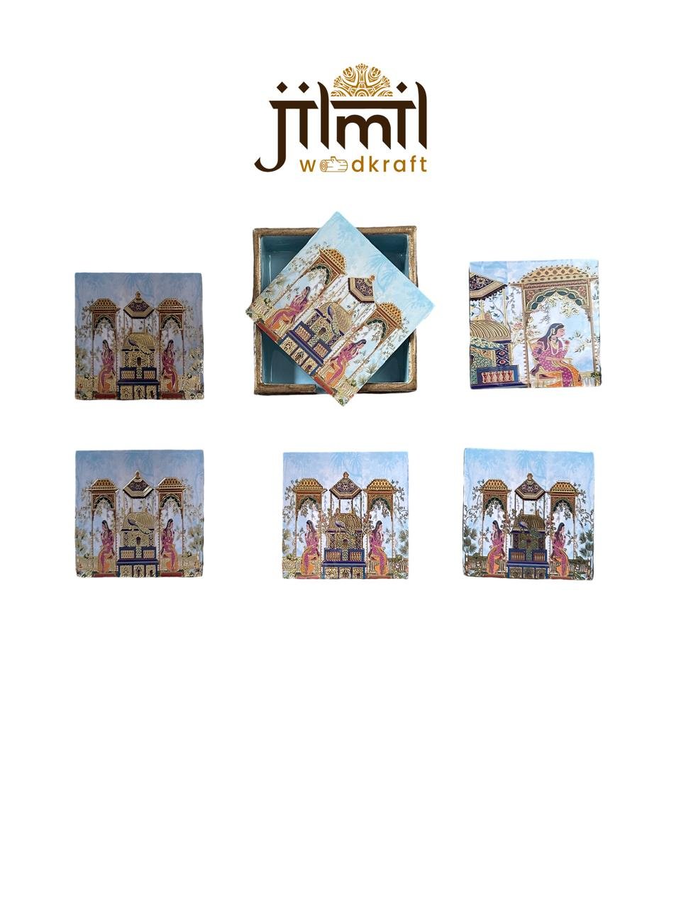 Luxury Handcrafted Coasters by Jilmil