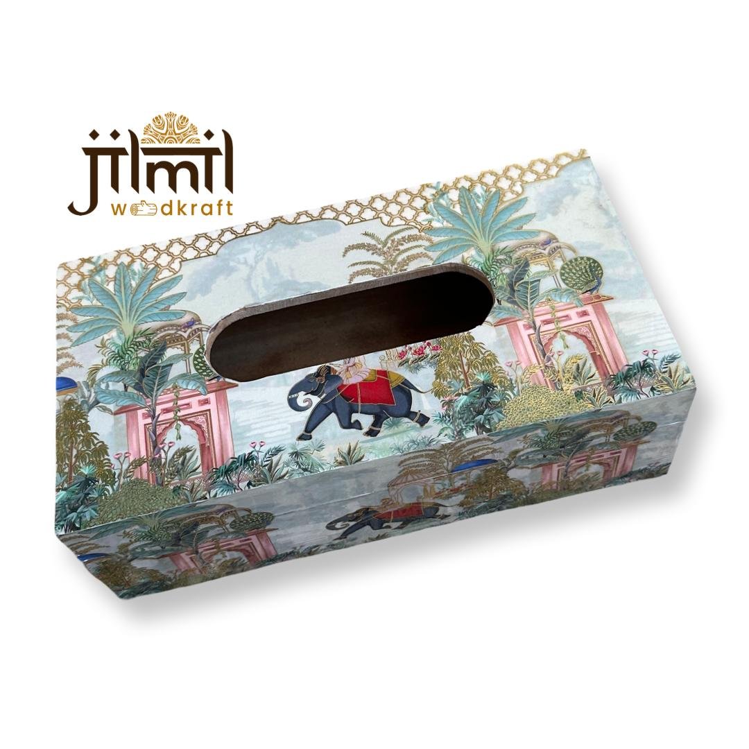 Premium Tissue Box - Design 18