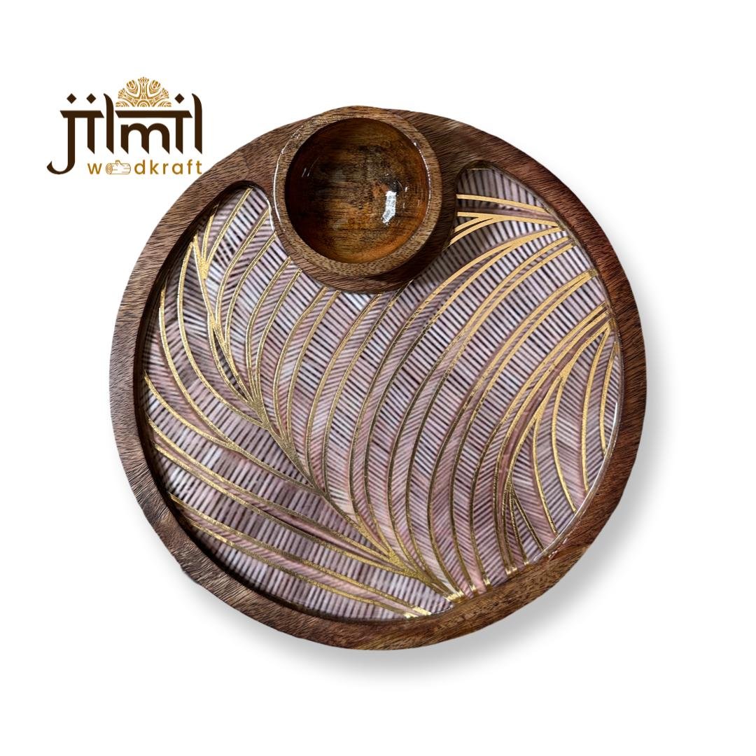 1 Bowl Round Platter Style 06
