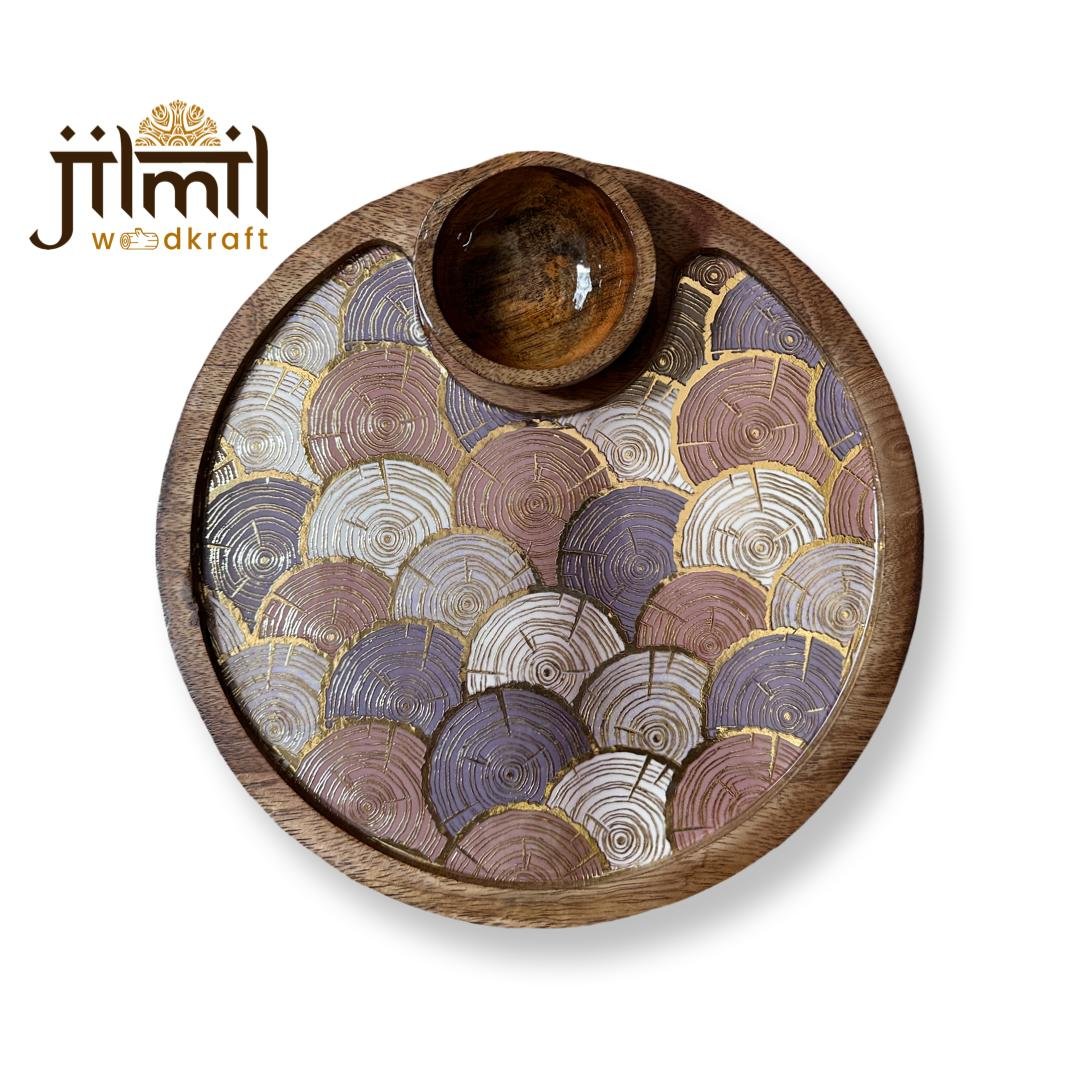 1 Bowl Round Platter Style 10